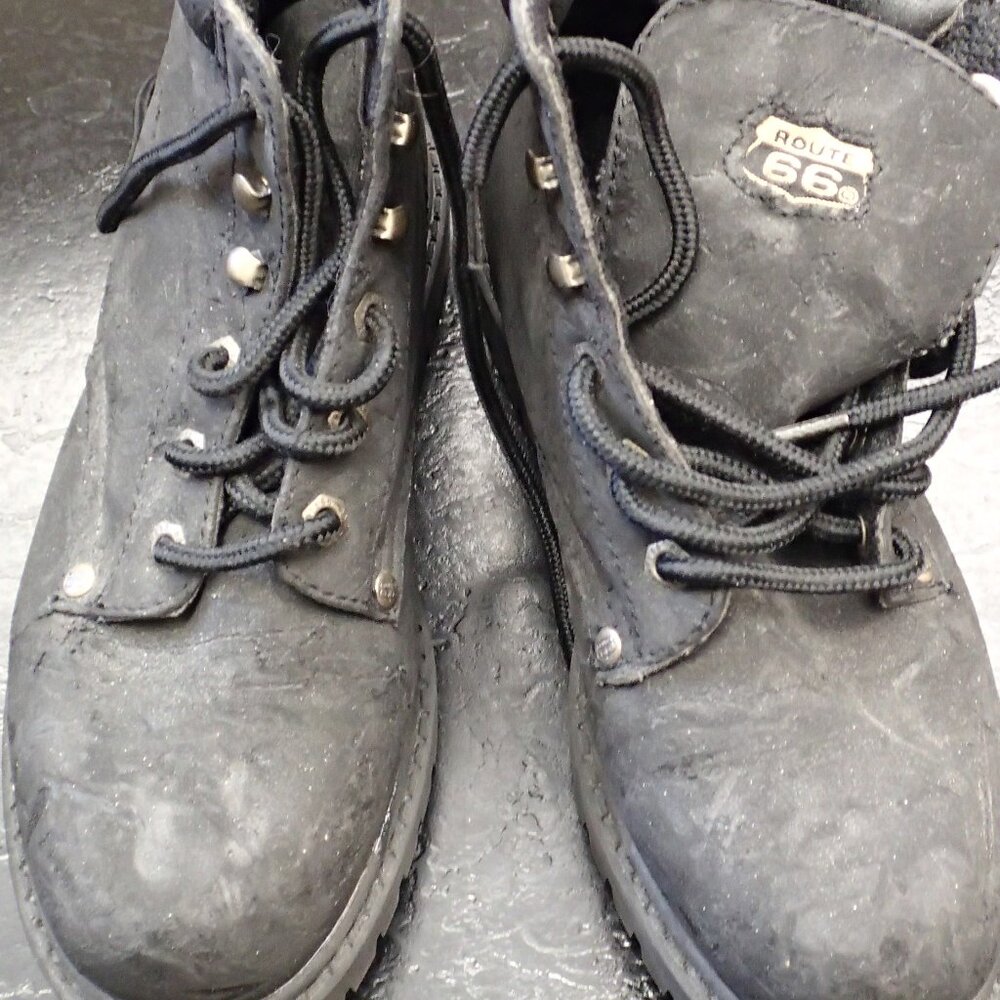 Women's Route 66 Black Boots Size 7